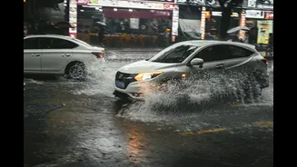 Heavy Rain Causes Flooding, Traffic Disruptions in Bengaluru
