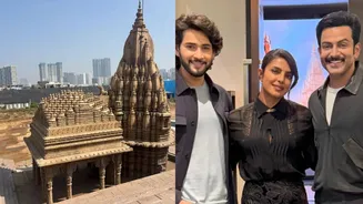 SS Rajamouli’s Varanasi Sets Hint This Isn’t A Typical Time-Travel Film – See Pics