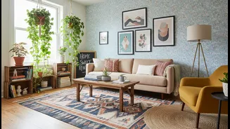 Rented Flats Need Personality Without Permanent Changes