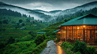 Rainy Days Look Better In Aizawl