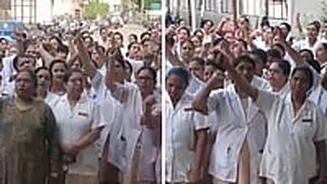 Maharashtra Nurses Protest: Agitation Across State Against Administrative Transfers, Withdrawal Of Orders Demanded - VIDEO