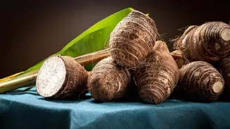 Try these dishes using taro root