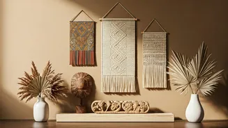 5 African-Inspired Wall Hangings to Infuse Your Home with Natural Elegance