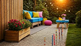 DIY Backyard Decor Will Create Backyard Bliss