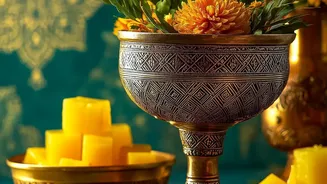 How To Make Low-Cost Festive Centerpieces For Navratri Living Rooms Using Simple Flower Bowls Today
