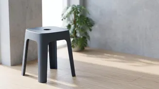 The Hole In Plastic Stools And The Important Details