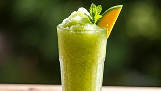 Cool Down Fast With Raw Mango Aam Panna Slushy Recipies