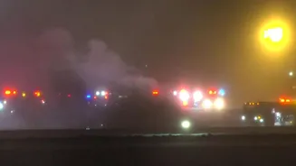 Seven killed as private jet crashes during snowstorm at US airport