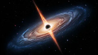 How sudden activation of distant black hole challenges existing cosmic theories