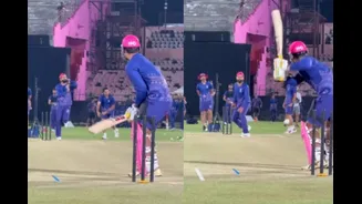 You Bowl, I Smash! Sooryavanshi, Jadeja Indulge In Duel Between Bat And Ball In RR Training | Watch