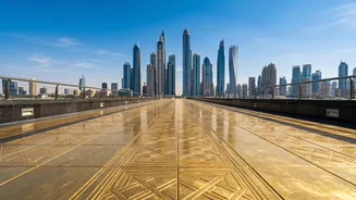 Dubai's Planned Gold Walkway Could Become A New Tourist Landmark