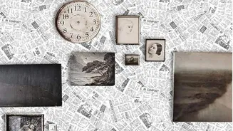 Newspaper art: About this trending home decor item