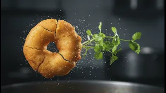 Why Excess Coriander Surface Water Ruptures Fritter Crispy Shell Protections During Deep Frying