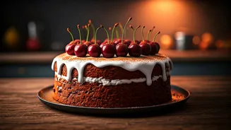 This DIY Fusion Cherry Fruit Cake Is Going Viral