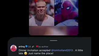 Resmi! Erling Haaland Akhirnya Terima Ajakan Makan Malam Tom Holland