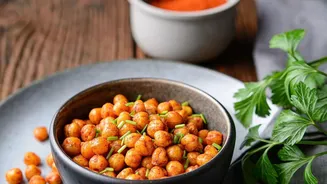 How Crispy Spiced Chickpeas For Mornings Can Add Variety To Roasted Chickpeas Meals