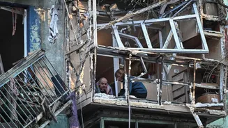 Russian strikes across Ukraine kill 4, wounds 20 people