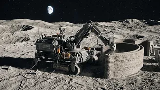Engineers Explore How Machines Could Build Habitats on the Moon