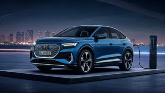 2027 Q4 e-tron Unveiled: Electrifying Style Meets Enhanced Tech and Performance