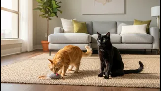 How expert behavioral templates guide peaceful second rescue cat introductions in metro homes