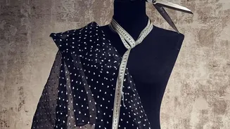 Heritage Textiles Gain Fresh Form Through Lighter Couture Silhouettes