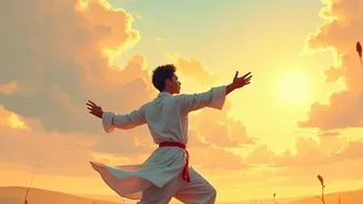 Beach Tai Chi Can Use Natural Sound As A Pace Cue, not a health claim