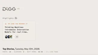 Early Reddit rival Digg is back as AI news aggregator