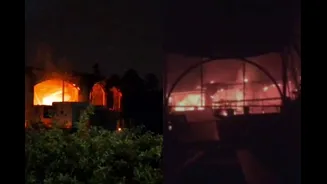 Horrific Video Captures Massive Blaze And Smoke That Engulfed Goa Club, Killing 25