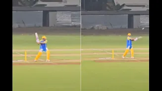 MS Dhoni Set To Return? Thala’s Six-Hitting Session Leaves CSK Fans Hopeful | Watch