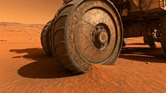 Mars Rover Wheels: 6 Years of Scars and Science on the Red Planet