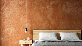 Create Stunning Organic Bedrooms Using Terracotta Color Washes