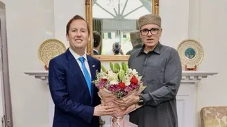 ‘J&K important part of India’: US envoy Sergio Gor meets CM Abdullah during historic visit