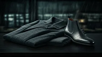 Upgrade your rainy-day men's style