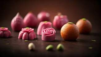 Modern Mithai Menus Are Going Rose-Tinted