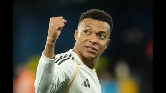 Kylian Mbappe Double Lifts Real Madrid To La Liga Peak