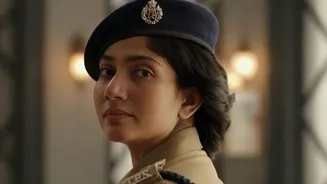 Pallavi's 1st look: CBI Nithya in 'OM Chapter 1 Udhiram'