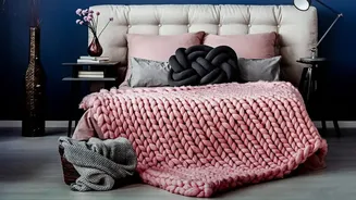 Oversized Textiles: Add Colour And Texture Without Permanent Renovation And Can Help Renters Add Personality Without Heavy Installation
