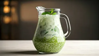 Whisk Roasted Sattu With Ice Cold Mint Buttermilk For Protein