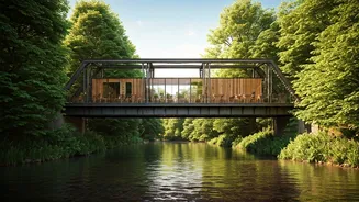 Indian Army Transforms Old Bridge into India's Most Unique Riverside Café in 31 Days!