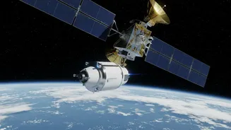 Three Extension Pods Are Built to Support Optus and Intelsat Satellites