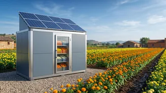 Solar-Powered Refrigeration Micro-Hubs Empower Rural Bengaluru Floriculturists
