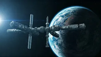 Private Firm Plans a Vast Space Station