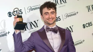 Astros de Harry Potter se reencontram em festa pós-Tony Awards