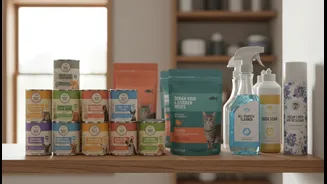 Do Not Place Pet Food Beside Cleaning Products Or Strong Fragrances