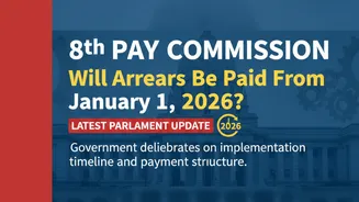 8th Pay Commission: Will Arrears Be Paid From January 1, 2026? Latest Parliament Update