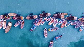 Kerala Artisans Dedicate Weeks To Hand-Sanding And Oiling Historic Snake Boats For Racing Season