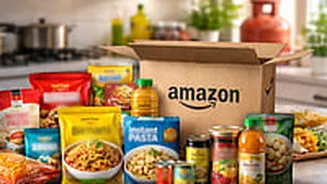Amazon India Reports 15 Per Cent Surge In Ready-To-Eat Food Demand Amid LPG Shortage