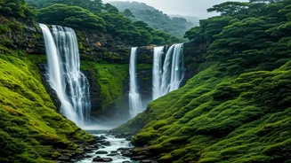 Catch Breathtaking Waterfall Views In Misty Mahabaleshwar Right Now