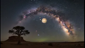 The Naked Eye Can Deliver a Full Night of Astronomy