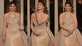 Urvashi Rautela Drips In Pearls At Cannes 2026, Carries ₹5 Lakh Princess Diana–Inspired Crown Clutch – Video